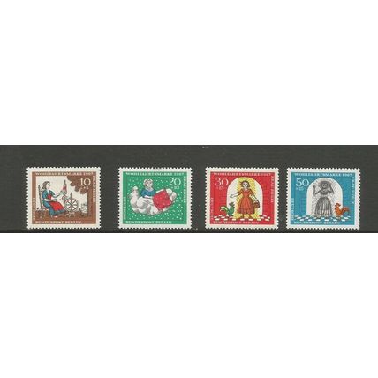 Germany Berlin 1967 Humanitarian Relief, Grimm SG B304 / B307 UMM