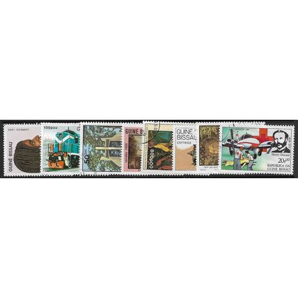 1980's 8 different values - #4 cancelled