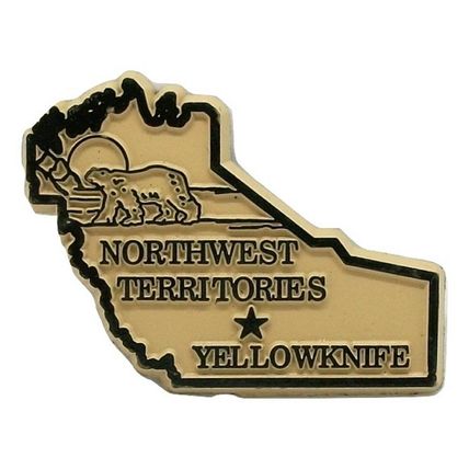 Northwest Territories Yellowknife Canadian Province Fridge Magnet