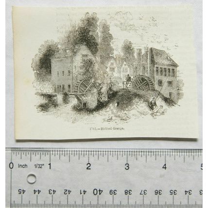 1860s engraving - Bidford Grange