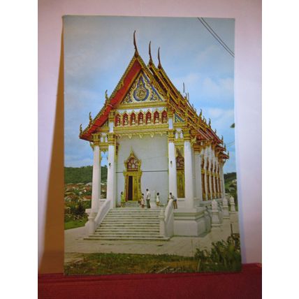 SIAMESE TEMPLE, PETALING JAYA, KUALA LUMPUR, MALAYSIA unused postcard #