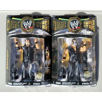 wwe wwf ljn classic superstars demolition smash & ax wrestling figures