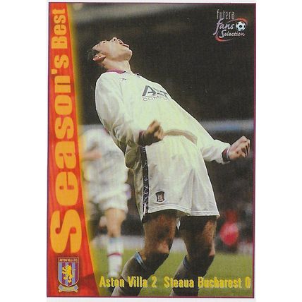 Futera's Aston Vila 1997-98 Fans' Selection: Season's Best - No. 49, Aston Villa