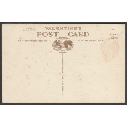 Pond and Cave Hill, Bellevue, Belfast, 1934 - Valentine's RP Postcard