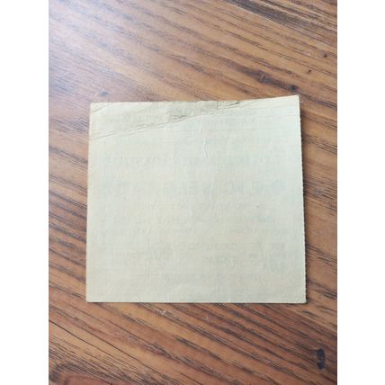 1963 European Cup Winners Cup Semi Final Ticket – Tottenham / Spurs vs Belgrade