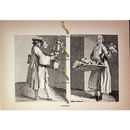 Achetes Des Moulins.. Et Cris De Paris, Caylus, Book Illustration (Print), 1902