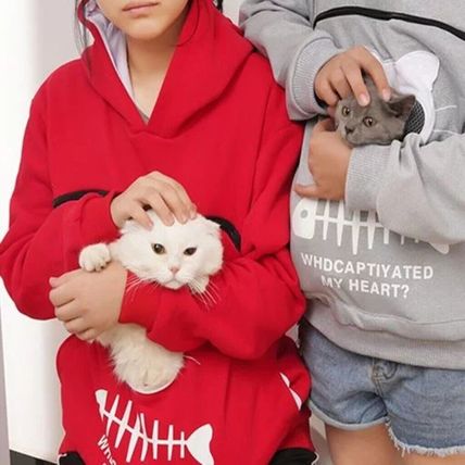 Cat Dog Carrier Hoodie Pet Pouch Sweatshirt Wamer Ideal for outdoor adventures