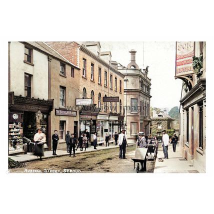 ptc1620 - Gloucs. - The Bricklayers Arm's on Russell Street, Stroud - print 6x4