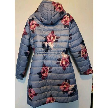 Joules padded quilted Winter Coat Size 14 blue