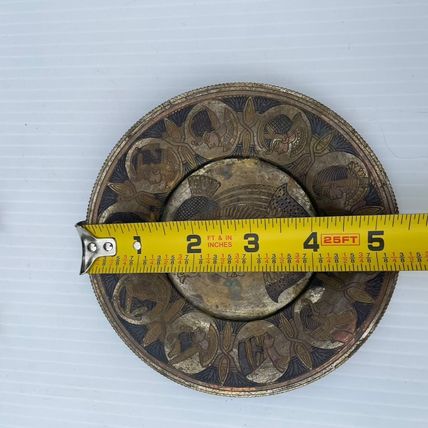 Vintage 5.5” Collector/Decorative Egyptian Plate with Stand