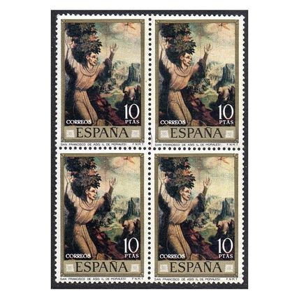 Spain 1970 [SLL] Stamp Day. Luis de Morales 'The Divine'. 10 pts (MNH)