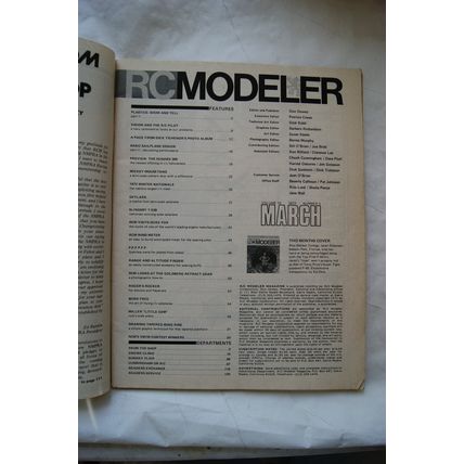 1973 RC Modeler Magazine - March