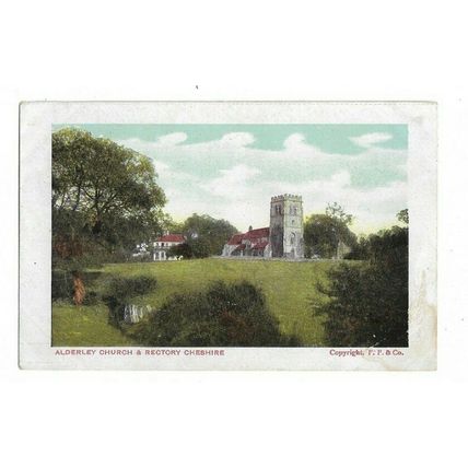 Alderley Church And Rectory, Cheshire.