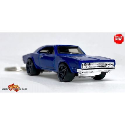 KEYCHAIN BLUE 69/70 DODGE CHARGER 500 CUSTOM Ltd Ed. ❤️GREAT GIFT❤️