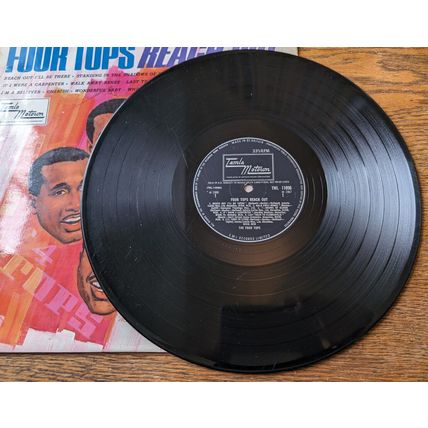 THE FOUR TOPS Reach Out LP Tamla Motown vinyl record 1967 soul classic
