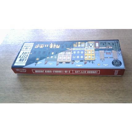 LONDON CITY LIFE 2-IN-1 DOUBLE-SIDED Jigsaw Puzzle (140 Piece) 2019