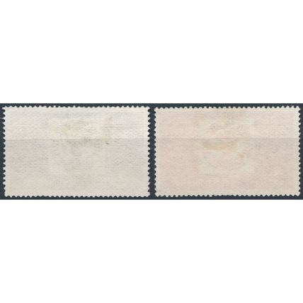 Centenary Romanian Postage Stamps: 2l & 3.30l - Romania 1958 - FH - MiNr 1756/7