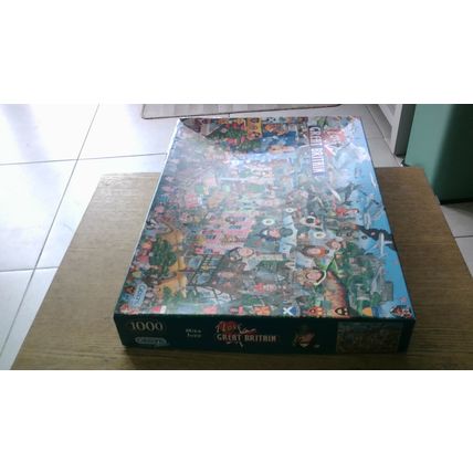 MIKE JUPP'S I LOVE GREAT BRITAIN Jigsaw Puzzle (1000 Piece) Gibsons