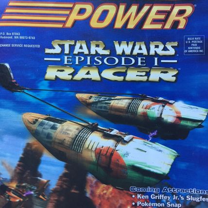 May 1999 Nintendo Power Magazine - Star Wars Racer Cover