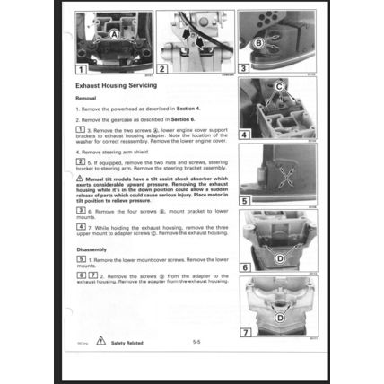 Johnson Evinrude 50 70 3 Cylinder Service Manual 1997 520208 PDF