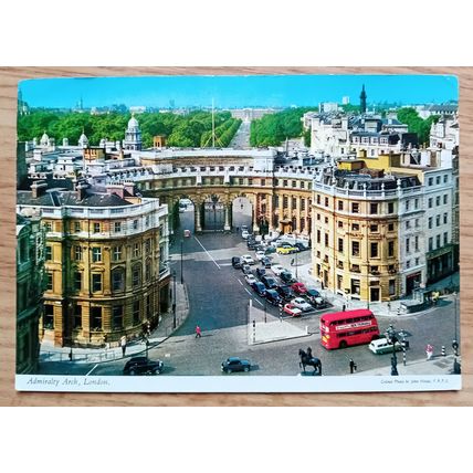 POSTCARD: LONDON - ADMIRALTY ARCH: 1967