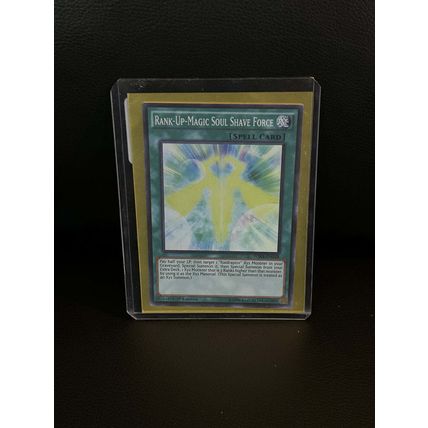 Rank-Up-Magic Soul Shave Force - WIRA-EN028 - Super Rare - 1st Edition Wing Raid