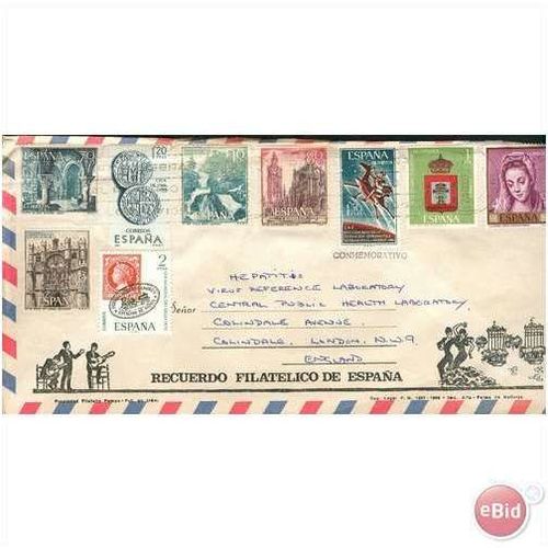 Spain Airmail 1970 - Philatelic Souviner of Spain