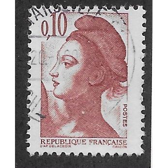 FRA 1982 10c 'LIBERTY DEFINITIVE' FINE USED (EBID64-792)