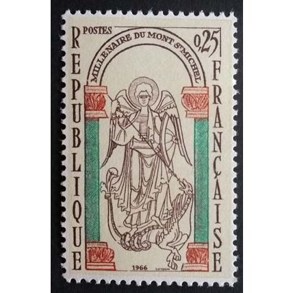 FRANCE: 1966 Millenary of Mont St Michael: SG1717 MNH