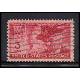 Used 985 3c Grand Army of Republic Fine KA7677