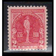 688 2c Battle of Braddock Average Plus MNH O2633