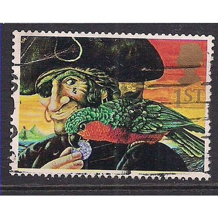GB 1993 QE2 1st Greetings Gift Giving Long John Silver SG 1644 ( 982 )