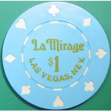 La Mirage. $1 Casino Chip. Las Vegas, NV. Rare. Y46.