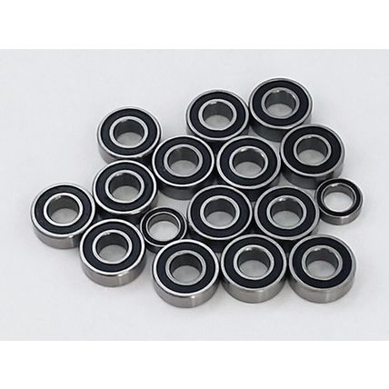 (16pcs) TRAXXAS LXS II / SRT / TRX-1 / TRX-3 Rubber Sealed Ball Bearing Set