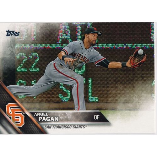 2016 Topps Baseball 299 Angel Pagan San Francisco Giants