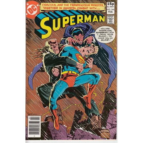 Superman 344 - 1980 - Very Fine +