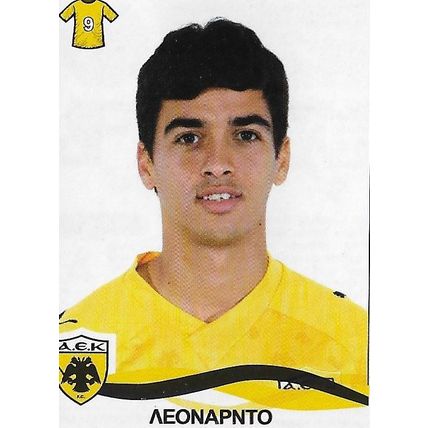 Panini Superleague Ελλάδα 2009-2010 Stickers: No.23 - Leonardo (Rodriguez Pereir