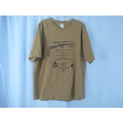 M1 Carbine Rifle T Shirt XL Gildan Military Arms War Battle WWII Firearms