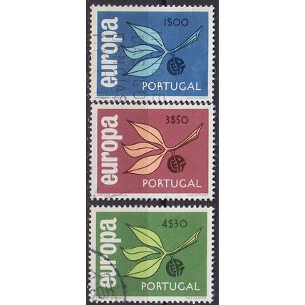 PORTUGAL [1965] MiNr 0990-2 ( O/used ) CEPT