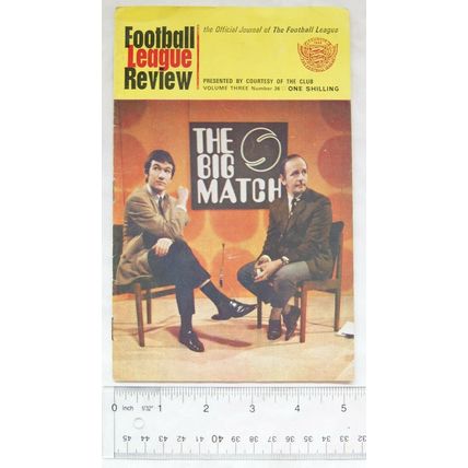1968 Football League Review Vol. 3 No. 36 Derby County