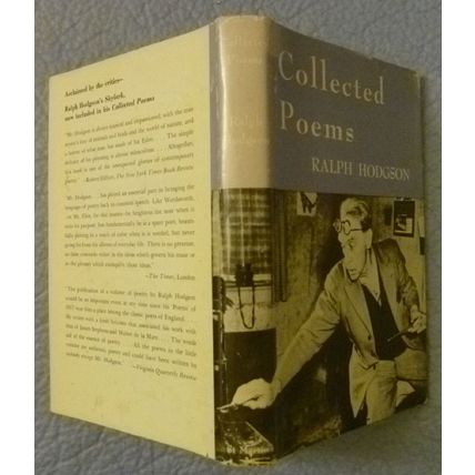 COLLECTED POEMS by RALPH HODGSON HCDJ 1963 FIRST 1st AMERICAN EDITION