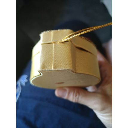 Vintage Fabric Christmas Gift Box