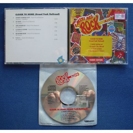 Grand Funk Railroad Close To Home (Collana Miti Rock) 1994 Used CD Hardrock USA