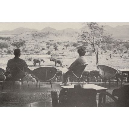 Kilaguni Lodge Tsavo Royal National Park Kenya Africa Postcard