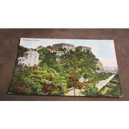 Early Postcard - Nottingham Castle scene n2