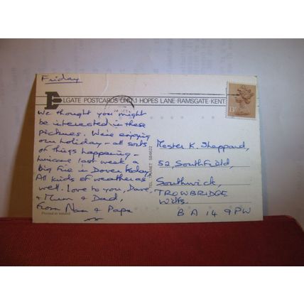multiview, CHANNEL CROSSINGS OVER THE CENTURIES, used postcard by Elgate #