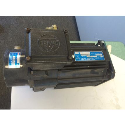 TOYODA 20BM090BXDT0,SERVO MOTOR,SANYO DENKI R12A831802,SHAFT DIA. 7/8",CK