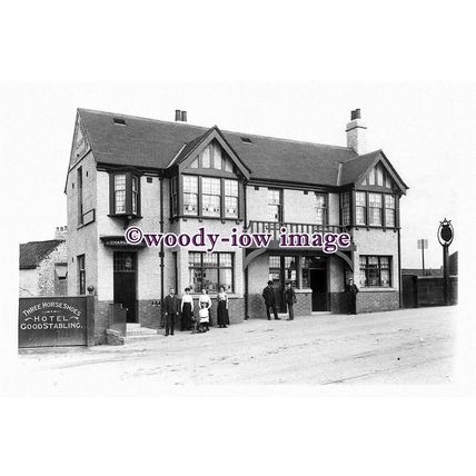 pu1419 - Three Horse Shoes Pub , Doncaster , Yorkshire - print 6x4