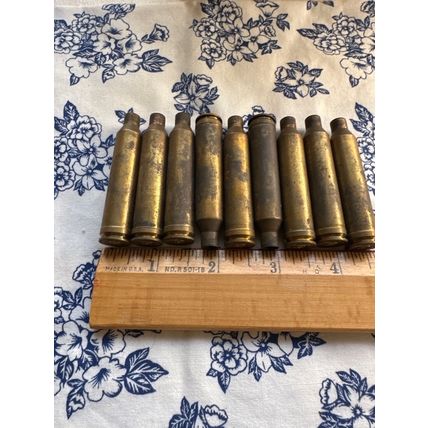 Winchester 264 Mag Spent Bullet Casings for Jewelry DIY Metal Pieces