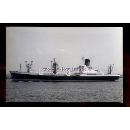 UK1355 - Glen Line Cargo Ship - Radnorshire off shore - photograph